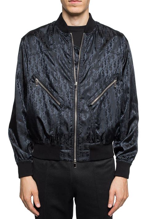 dior monogram blazer|christian Dior bomber jacket.